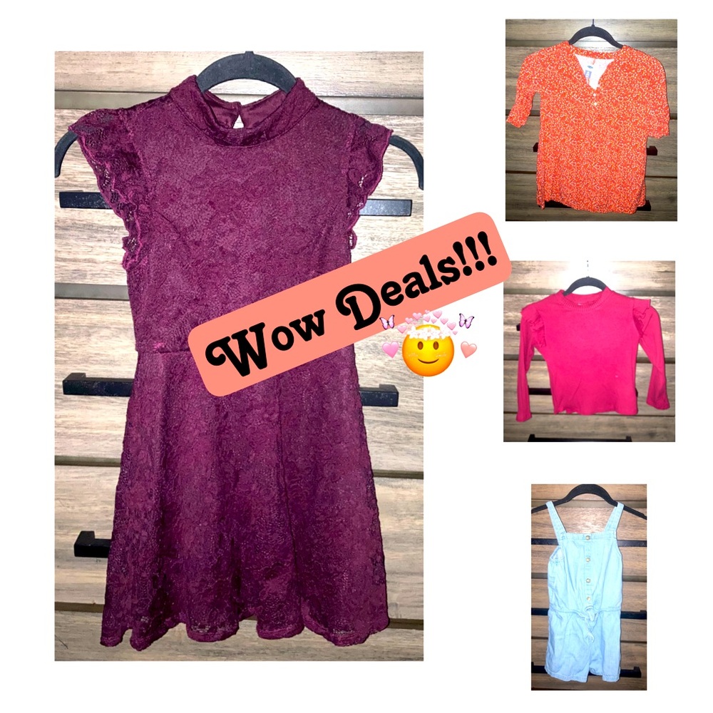 4 items girls bundle / lot